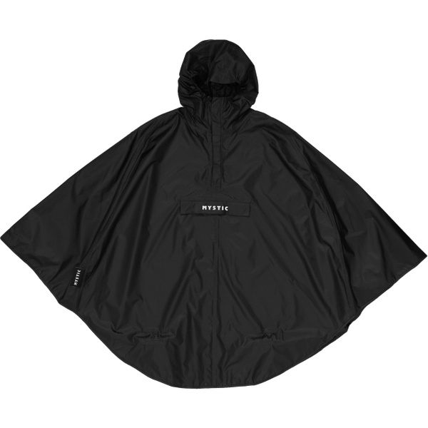 2026 Mystic Waterproof Rain Poncho 35101.260005 - Black